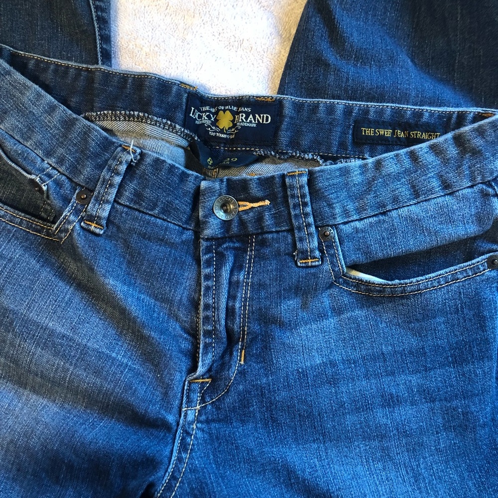 Lucky Brand Sweet Jean Straight 🍀 - Picture 1 of 4